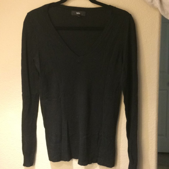 BUNDLE OF 3! Mossimo V-Neck Sweater Stripped/Solid - Picture 2 of 8